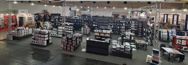 IAW Messestand Mix Paket/Brandaktuelle Markenware/Haushalt-Produkte/Topfset, Fritteuse, Vorratsdose/Geeignet für Neueinsteiger & Profis