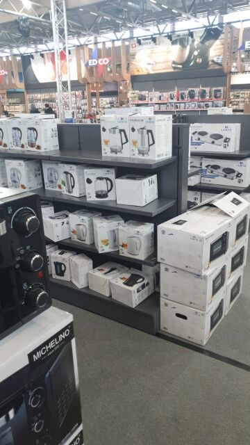 IAW Messestand Mix Paket/Brandaktuelle Markenware/Haushalt-Produkte/Topfset, Fritteuse, Vorratsdose/Geeignet für Neueinsteiger & Profis