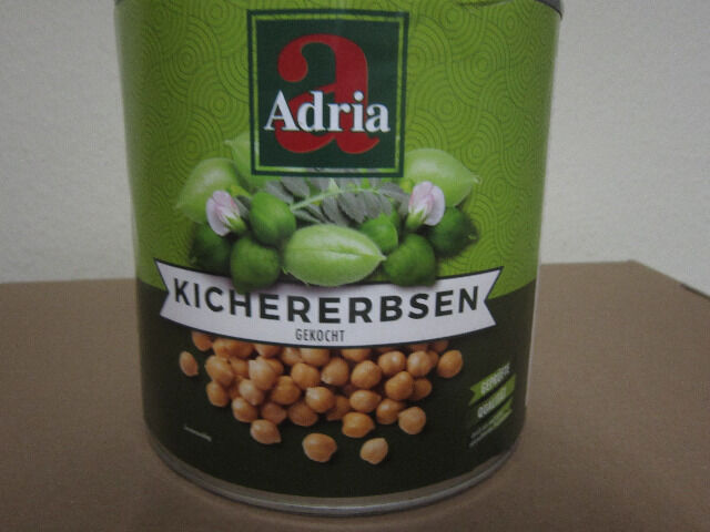 Kichererbsen gekocht Konserve 2650 g