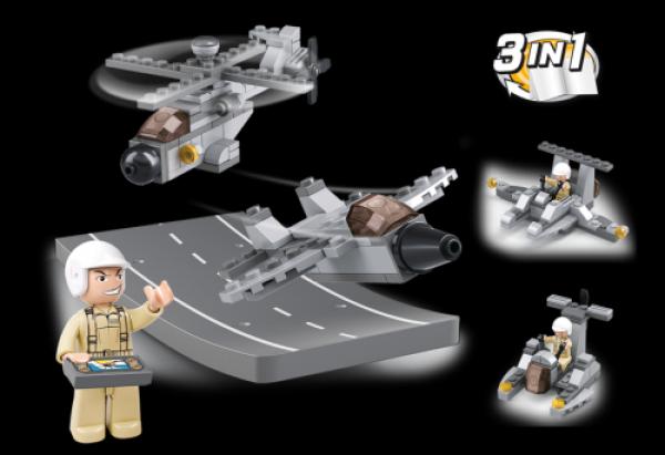 Sluban M38-B0537H - Drones 3IN1