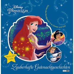 Disney Prinzessin: Zauberhafte Gutenacht - Pappbilderbuch mit Licht