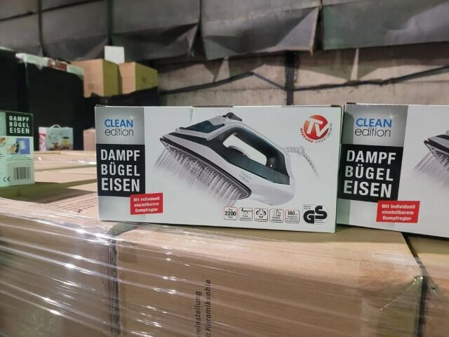 Dampfbügeleisen TV WERBUNG mit Keramik Sohle und Selbstreinigungsfunktion NEU & Originalverpackt, Max. 2200W, 180ml, Turbo-Dampfstoß,