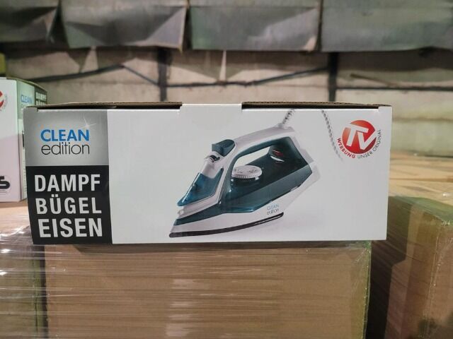 Dampfbügeleisen TV WERBUNG mit Keramik Sohle und Selbstreinigungsfunktion NEU & Originalverpackt, Max. 2200W, 180ml, Turbo-Dampfstoß,