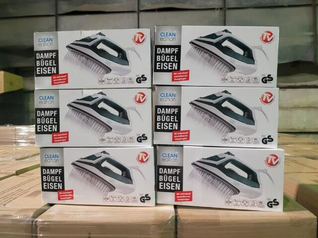 Dampfbügeleisen TV WERBUNG mit Keramik Sohle und Selbstreinigungsfunktion NEU & Originalverpackt, Max. 2200W, 180ml, Turbo-Dampfstoß,