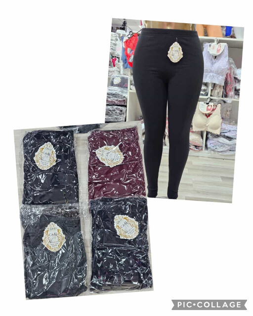 Modische Damen Leggins Hosen einfarbig Mix One Size