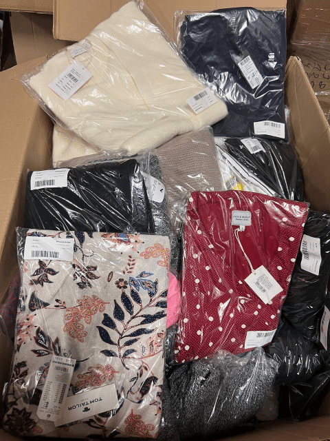 Marken Bekleidung,Mischpaletten, Damenbekleidung, Herrenbekleidung, Mix mit Top Marken