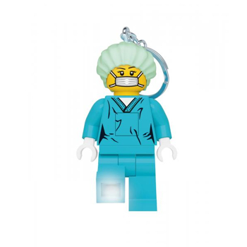 LEGO Classic - Chirurg Schlüsselanhänger mit Taschenlampe
