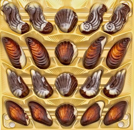 10 Pal. Meeresfrüchte Schokolade 250g