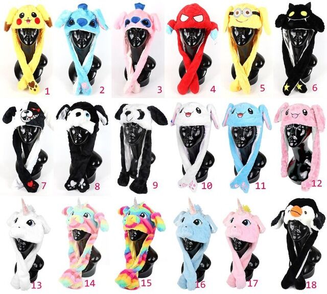 Trendartikel Wackelohrmützen - Wackelohrmütze - Wackelohr Mütze - Weihnachtsmann - Tierfiguren - Neuware