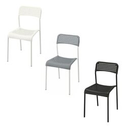 Stuhl stapelbar 39 x 47 cm - 77 cm Höhe