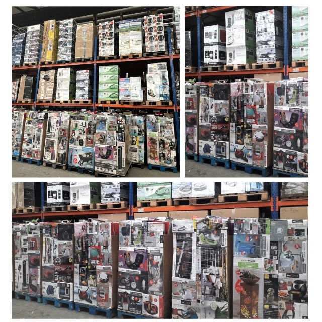 Mixpaletten, Haushaltsware, XXL, A+B Ware Export, Container-LKW für Export, Nummer 1 in NRW !!!