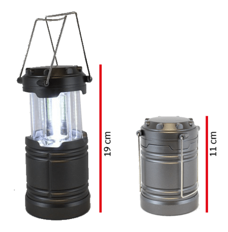 Campinglaterne Groß Top Tip Super Leuchtkraft. Ausziehbar 