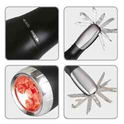 Multifunktions-Taschenlampe „Be Prepared“ Multifunktionswerkzeug Werkzeug