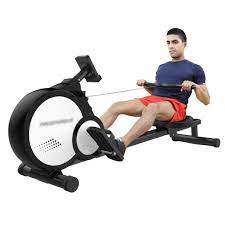 Crane Rudergerät, Fitnessgeräte, Heimtrainer, APP, 16 Progr., 49 x 73 x 185cm