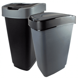 Abfalleimer AMRUM, 50 L, 56,5 x 29,5 x 39,5 cm,