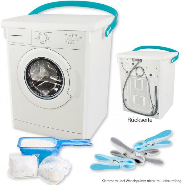 Aufbewahrungsbox mit Deckel und Henkel, ca. 5 L,