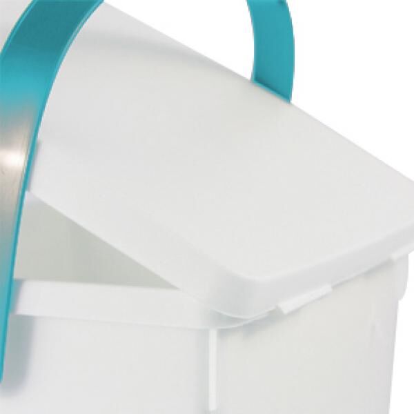 Aufbewahrungsbox mit Deckel und Henkel, ca. 5 L,