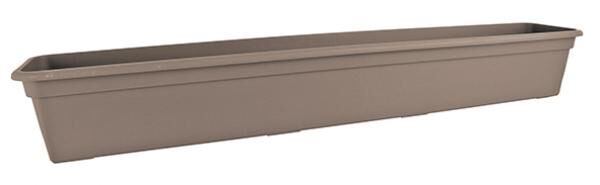 Blumenkasten RIMINI 100 cm, Taupe