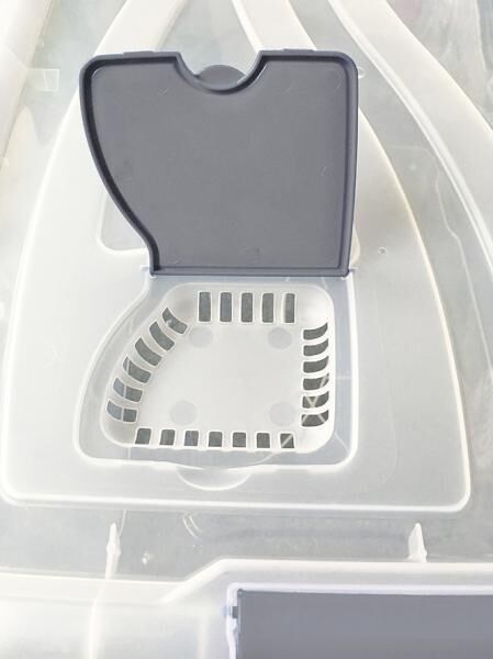 Box HAMBURG mit Deckel 60 L 29x62x45cm Transparent