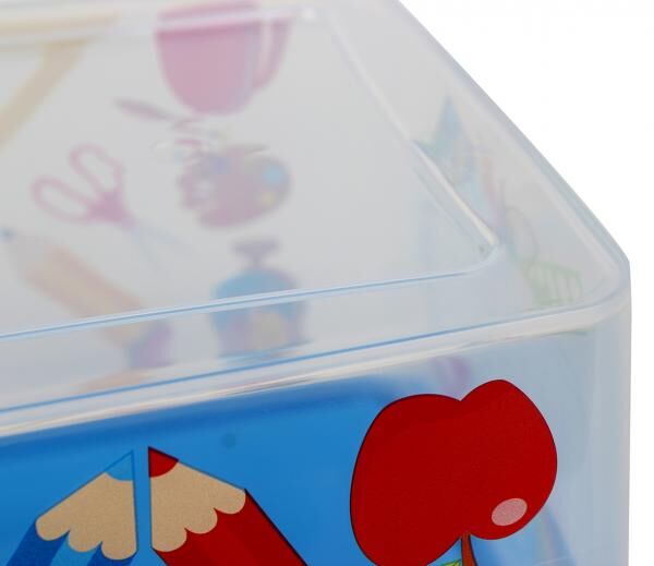 Box mit Deckel KIDS, 4 Liter, 29,2x19,3x13,2 cm