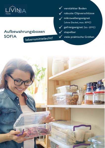 Box SOFIA, 5 L, 13,5 x 31 x 20 cm,