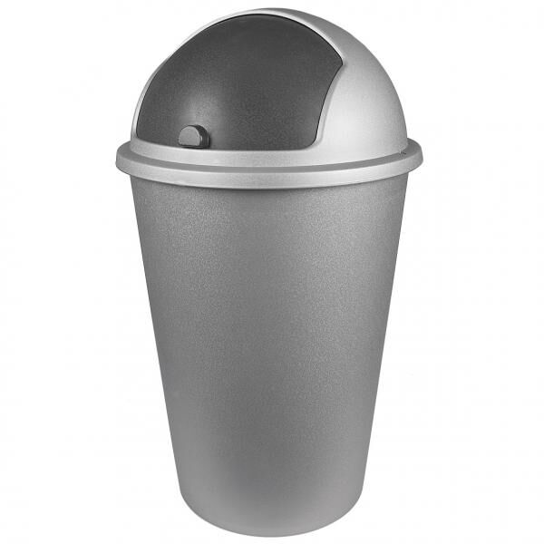 Eimer, Abfalleimer mit Schiebedeckel, ca. 50 Liter