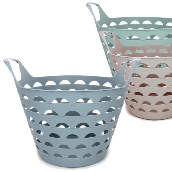 Flexi tub/basket, 31x40x34cm, approx. 14L, assorted colors
