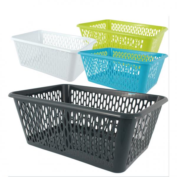 Korb, 15 x 37 x 26 cm, Farbig sortiert