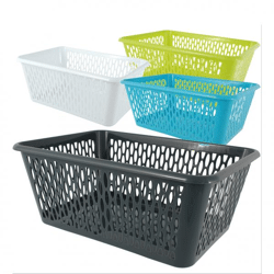 Korb, 15 x 37 x 26 cm, Farbig sortiert