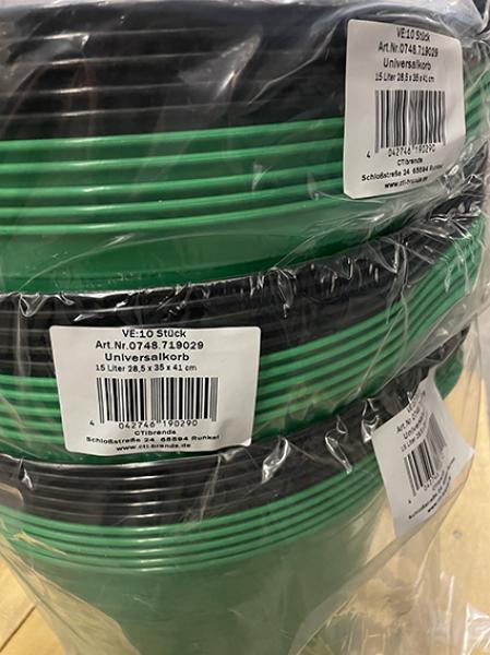 Korb, Universalkorb, 15L 28,5x35x41cm, Farb. sort.