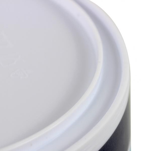 Mikrowellendose mit Streifen, 2 Liter, Farb. sort.