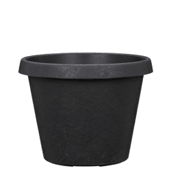 Pflanzkübel Crotone, d= 34 cm, H = 26 cm, Anthra
