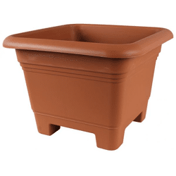 Pflanzkübel JULIA, 37,5 x 37,5 cm, Terracotta