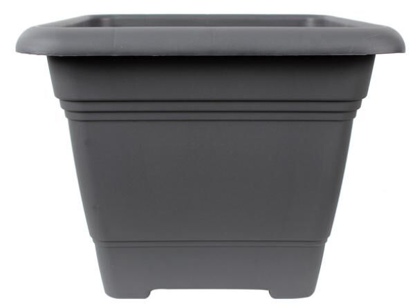 Pflanzk&uuml;bel NORA, 28 x 28 cm, Anthrazit