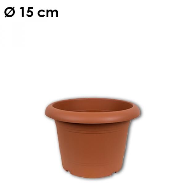 Planter cylinder, d= 15 cm, terracotta