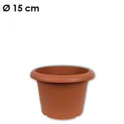 Pflanzkübel Zylinder, d= 15 cm, Terracotta