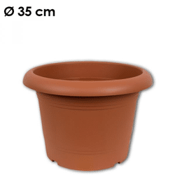 Pflanzkübel Zylinder, d= 35 cm, Terracotta