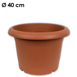 Pflanzkübel Zylinder, d= 40 cm, Terracotta