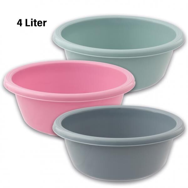 Bowl, 4 liters, d= 32cm, H= 12,5cm, Assorted