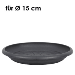 Untersetzer Zylinder d= 14cm Anthrazit
