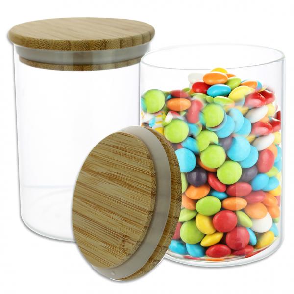 Vorratsbeh&auml;lter aus Glas ASTI 700 ml, Zylinder