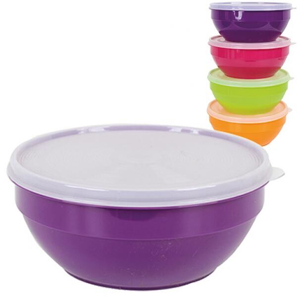 Vorratsdose, 2,5 L, d=23cm, H=9,5cm, Farbig sort