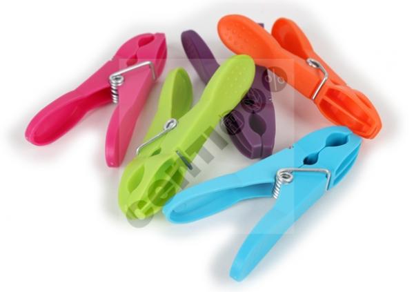 W&auml;scheklammern im Korb, 30 St&uuml;ck, versch. Farben,