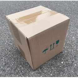 Versandkarton in 1.20C  Innenmaße LxBxH 200x200x200mm 