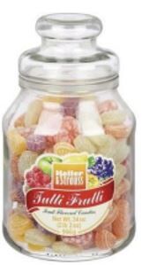 5 Pal. Tutti Frutti Bonbons in Gläsern, 300g