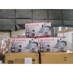 NEW | Singer SteamCraft Plus steam iron | ceramic soleplate | 2600W | 300ml tank | colour: mint grey