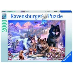 Wölfe im Schnee - Puzzle 2000 Teile