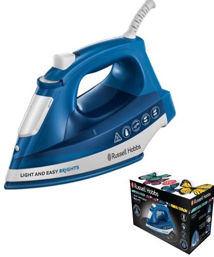 Russell Hobbs - Light & Easy Brights Mullberry & Saphire Dampfbügeleisen