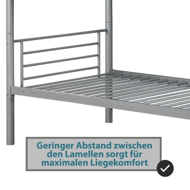 Hochbett / Stockbett / Etagenbett / Flüchtlingsbett - Bett einzeln stellbar- perfekt für Unterkunft von Flüchtlingen oder andere Unterkünfte