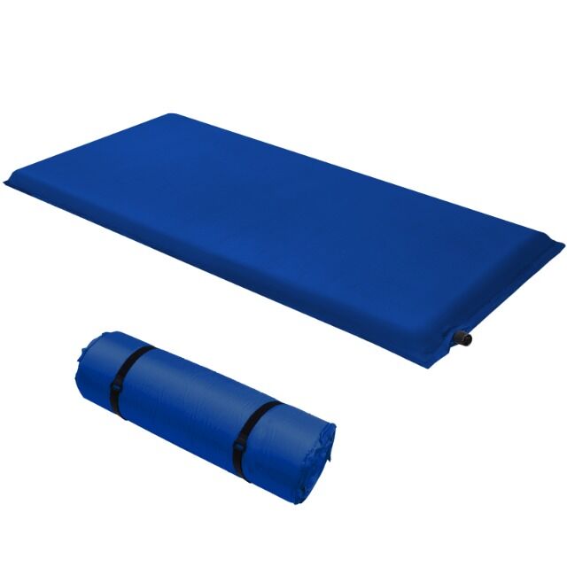 ALPIDEX Isomatte Selbstaufblasende Thermomatte Selfinflating Matte 200 x 66 x 6,0 cm